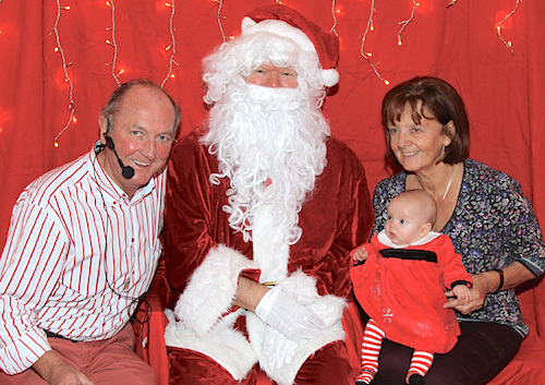 Kevin & Caroline Burke with their grand daughter Èabha.<br>Èabha's parents are Eamonn & Niamh Burke