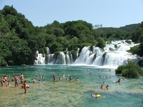 Krka waterfalls