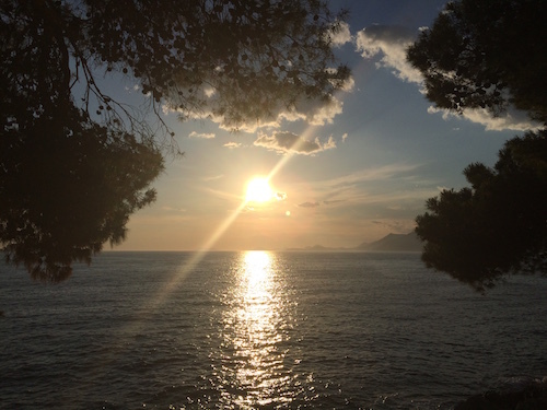 Sunrise on Otok Mljet