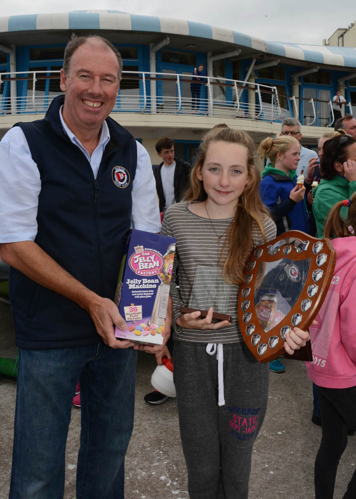 RCYC's Aoife Byrne - winner of the Junior Gold Fleet