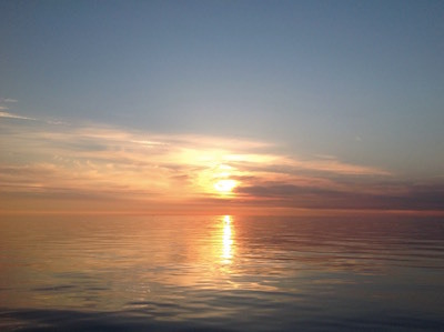 Sunrise over Canet-en-Roussillon