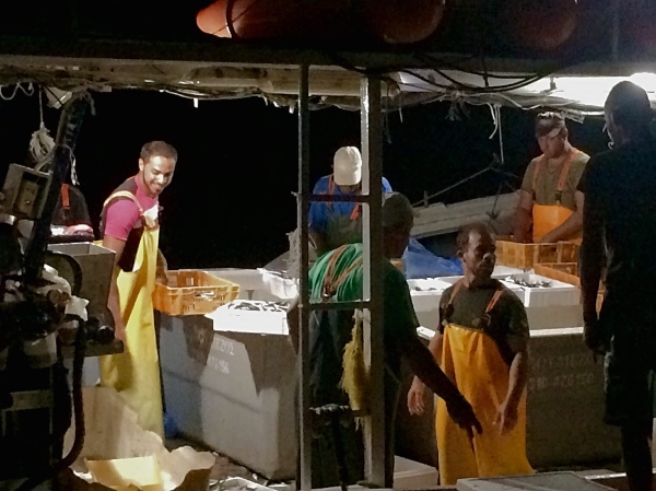 Limini fishermen at work