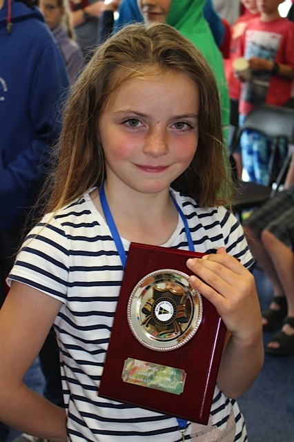 Alice Lacy - best Under 9 - Regatta Fleet