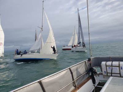 Week Two of HYC Brass Monkey Winter Series Sees a Perfect Day at Sea