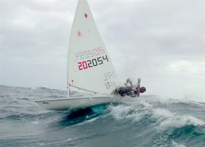 Howth sailors at the Laser Europeans