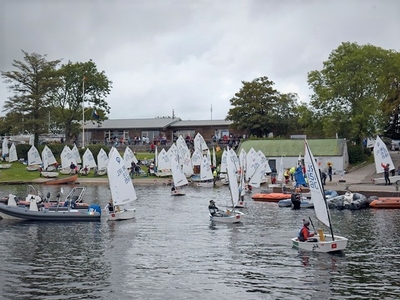 Optimist Connachts in Lough Ree