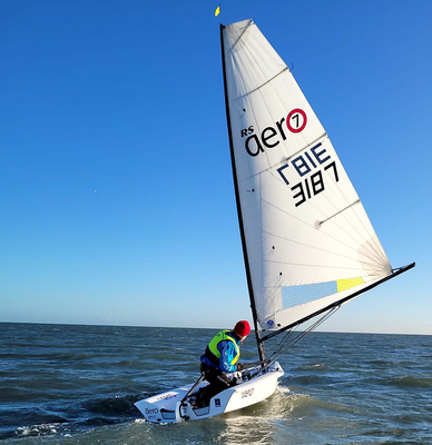 Howth Yacht Club’s Daragh Sheridan Wins RS Aero National Championships at Ballyholme