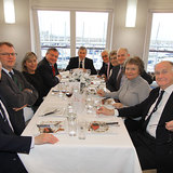 Vice Commodore Emmet Dalton and Hon Sailing Secretary with guests