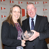 Volunteer of the Year winner Sarah Robertson