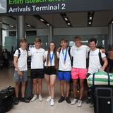 The ICLA6 (Laser Radial) team return from Texas